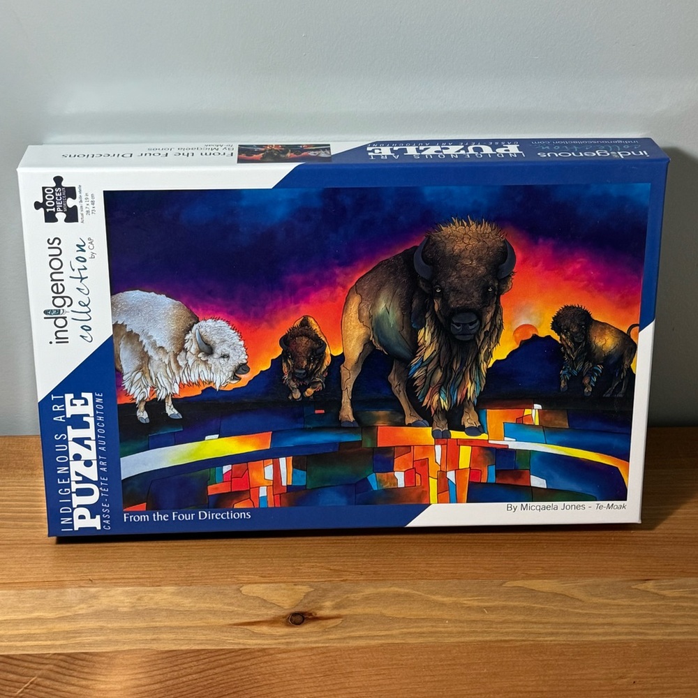 Indigenous Art 1000 Piece Puzzle (OPENED) - From the Four Directions